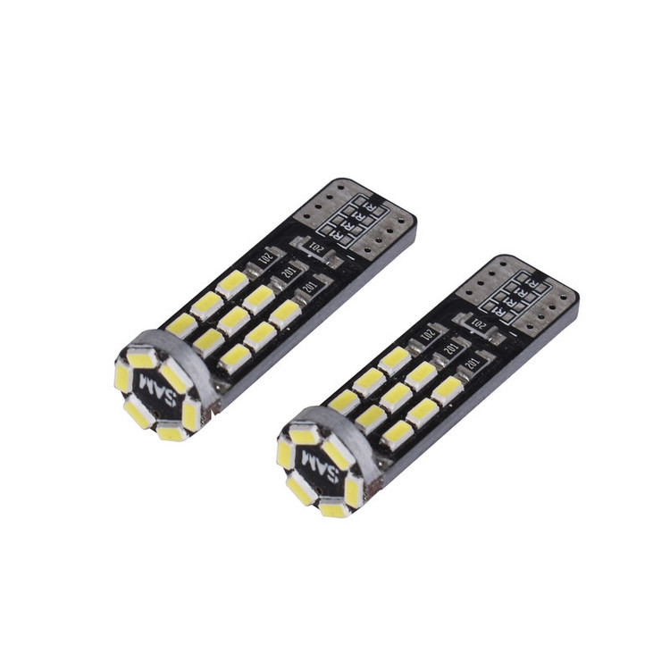 لامپ چراغ سکن خودرو اچ اف دی مدل 24SMD بسته دو عددی