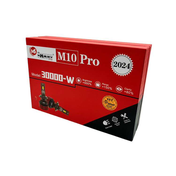 هدلایت لامپ خودرو مدل M10 PRO پایه H7 بسته دو عددی
