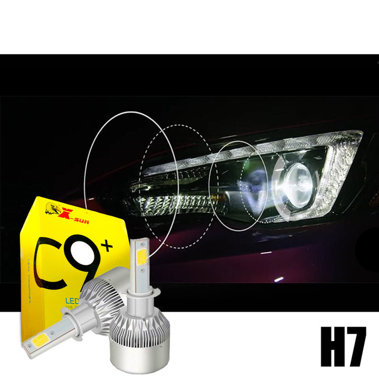 لامپ هدلایت خودرو ایکس سان مدل +C9 بسته 2 عددی