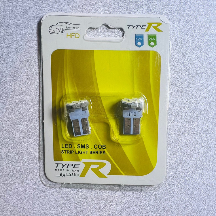 لامپ پلاک خودرو تایپر مدل 10smd-O بسته دو عددی