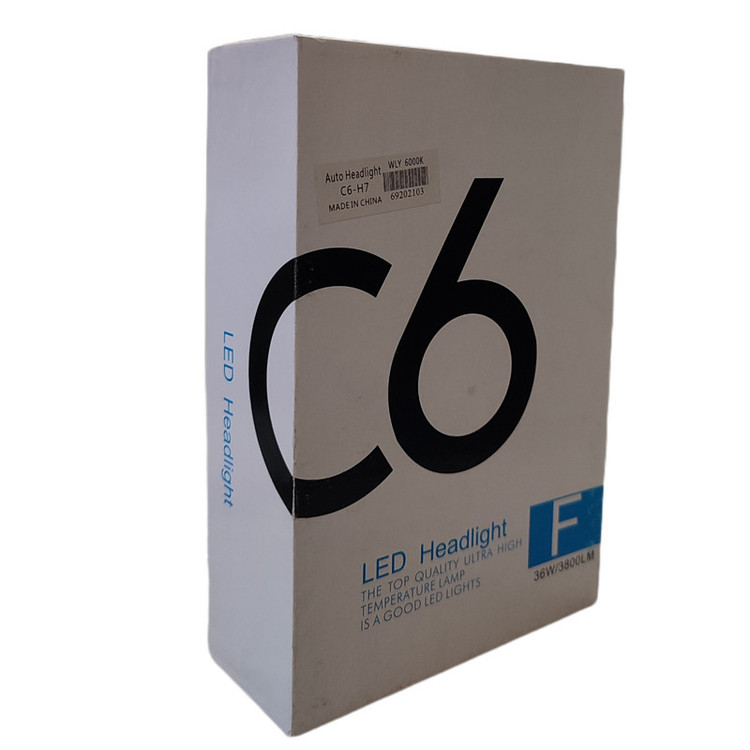 لامپ هدلایت خودرو مدل C6 H7 بسته 2 عددی