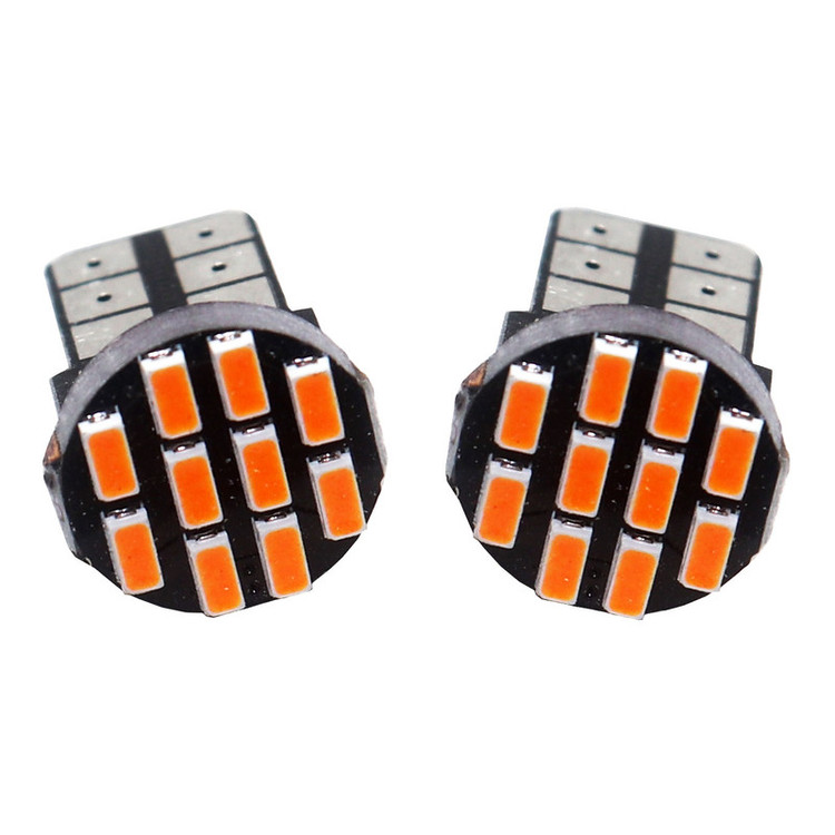 لامپ چراغ کوچک خودرو سام اسپرت مدل ORANGE.10 SMD قیمت (عمده) بسته 2 عددی