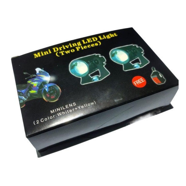 پروژکتور موتور سیکلت مدل E21 مجموعه 2 عددی