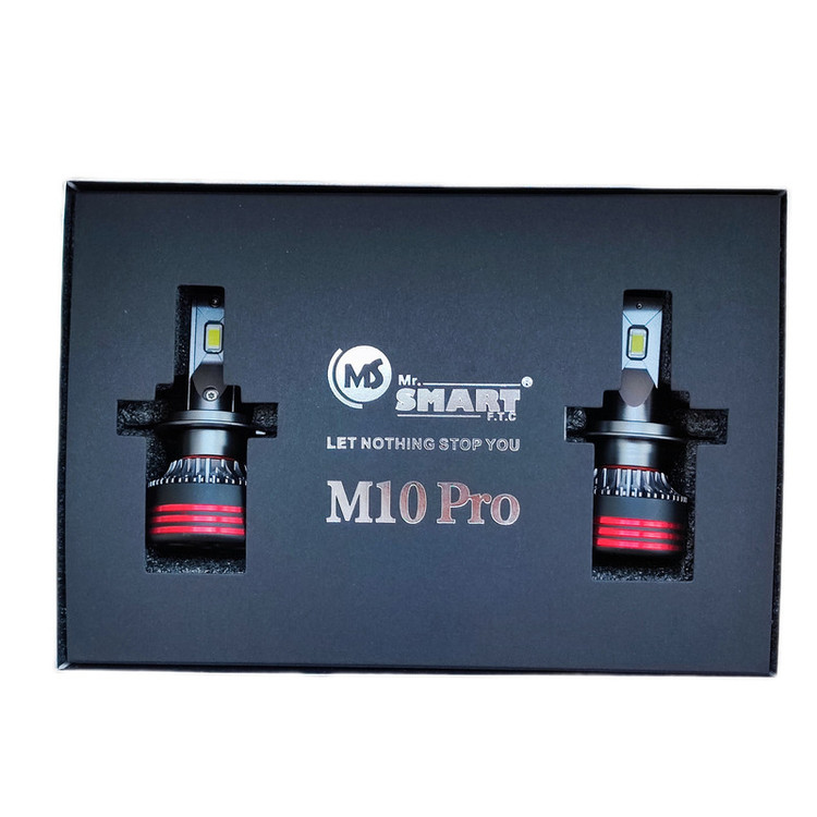 هدلایت لامپ خودرو اسمارت مدل M10 PRO پایه H7 بسته دو عددی
